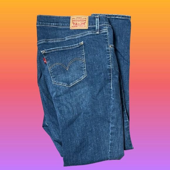Plus Size Levi’s 310 Super Shaping Skinny Jeans Size 18W - Picture 3 of 5